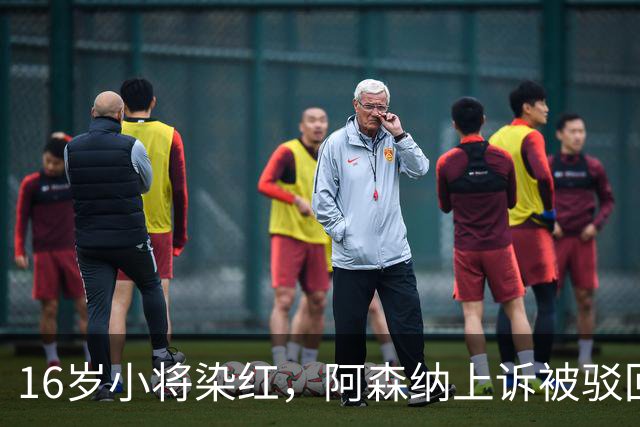 16岁小将染红，阿森纳上诉被驳回还将停3场